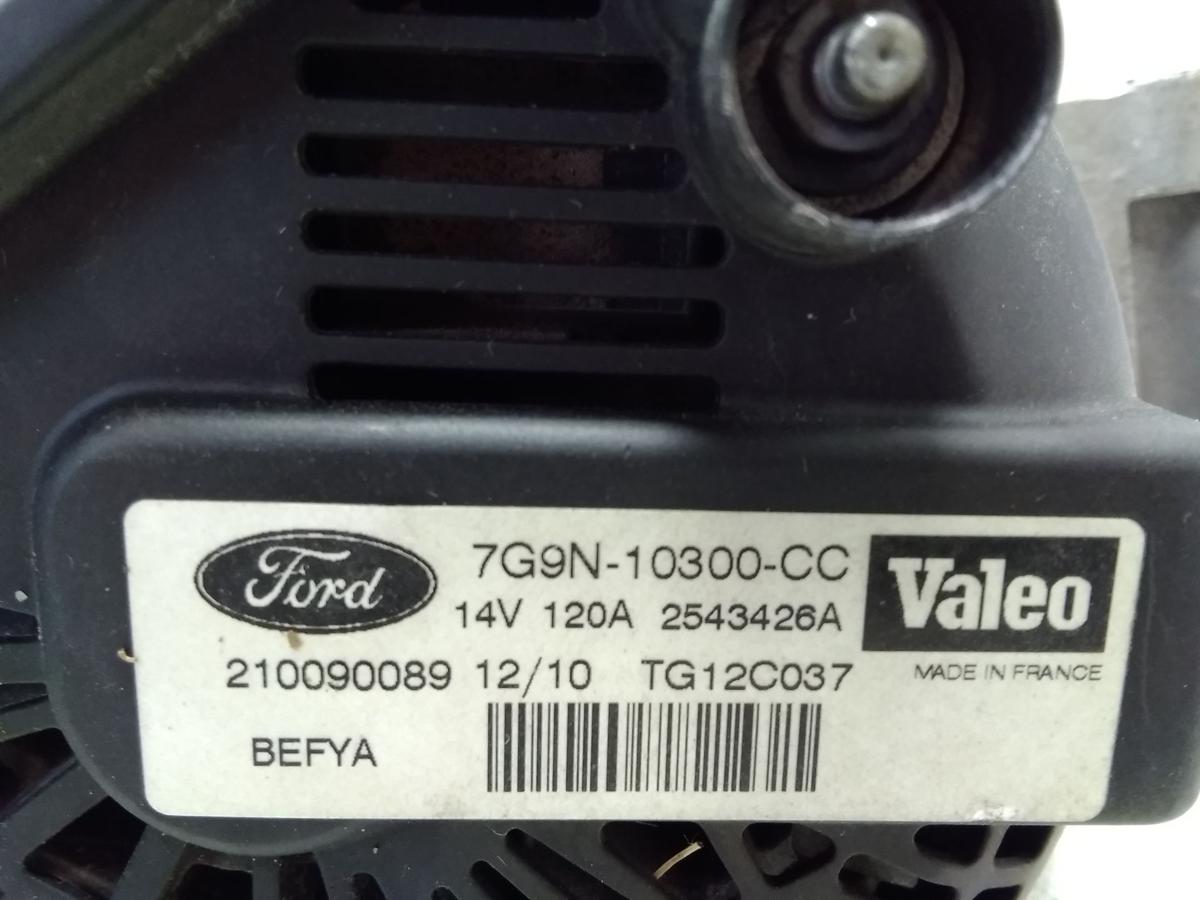 Ford Fiesta JA8 orig. Lichtmaschine Generator 120A 7G9N10300CC 1.25 60kw BJ2010