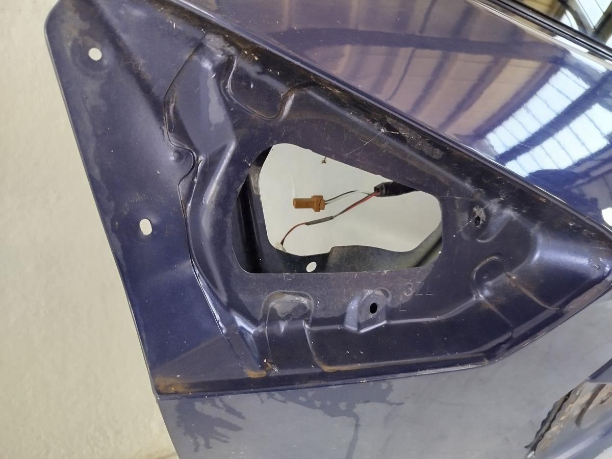 Nissan Pulsar C13M Heckklappe inkl Heckscheibe Rohbau RBR Blue Perl große Delle