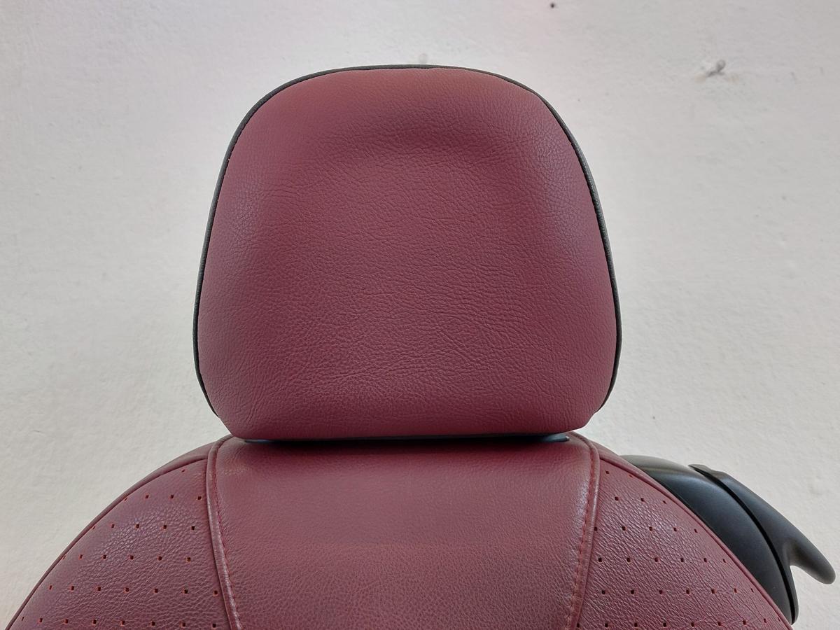 Citroen DS3 Sport Chic Sitz vorn links Fahrersitz Leder Ledersitz weinrot