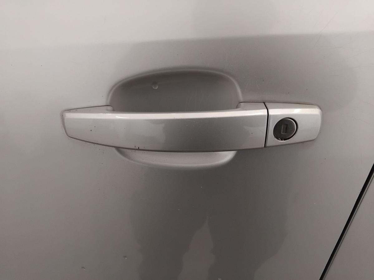 Opel Corsa D Tür vorn links Fahrertür 5türig Starsilber III Metallic Z157 BJ2006