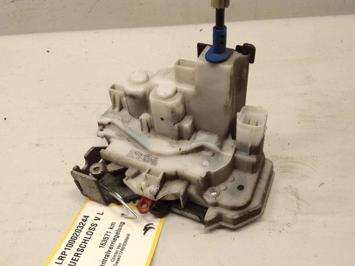 Opel Combo D original T&uuml;rschlo&szlig; vorn links mit Zentralverriegelung Bj.2014