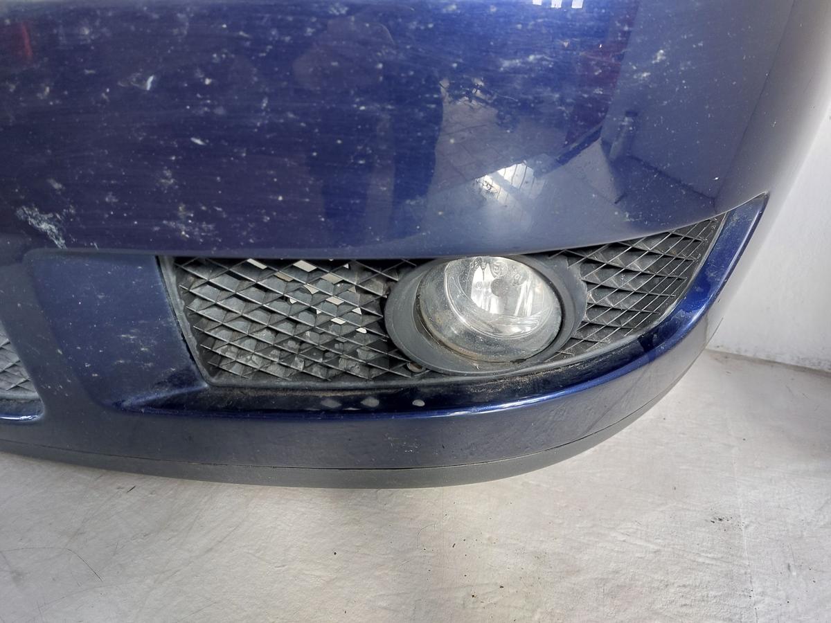 VW Polo 6N2 Sto&szlig;f&auml;nger vorn Frontsch&uuml;rze mit Nebelscheinwerfer LB5N Indigoblau