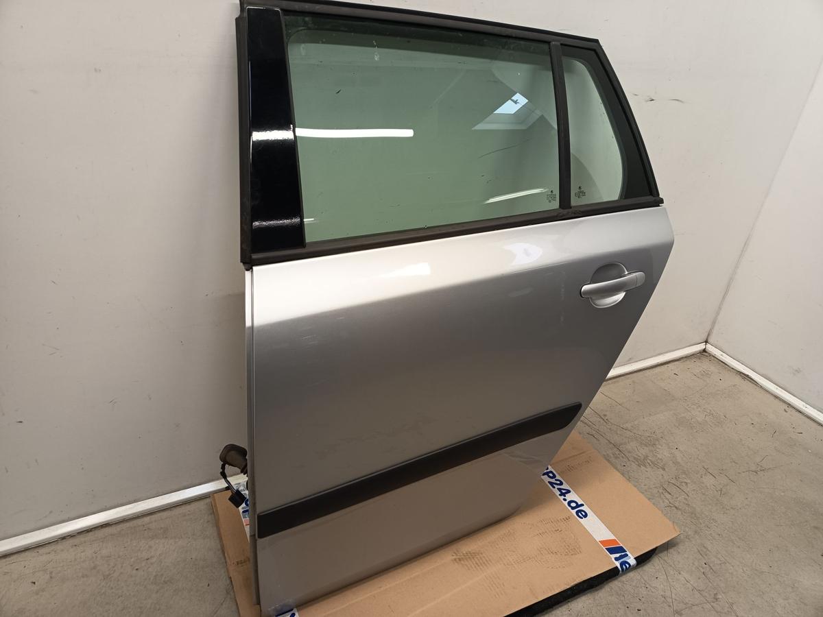 Skoda Fabia 5J Kombi original T&uuml;r hinten links LA7W Silber Bj 2009