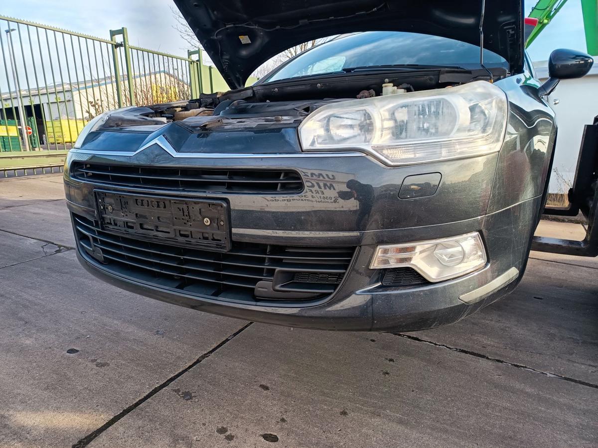 Citroen C5 II Tourer RW orig Sto&szlig;stange vorn Sto&szlig;f&auml;nger EYP Grau met. Bj 2009