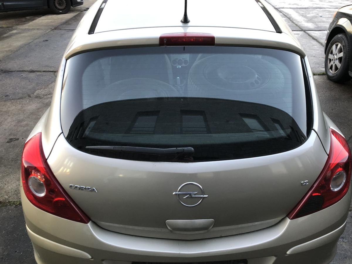 Opel Corsa D Heckklappe mit Scheibe nur f&uuml;r 3 t&uuml;rer AAU Lancelot Perleffekt
