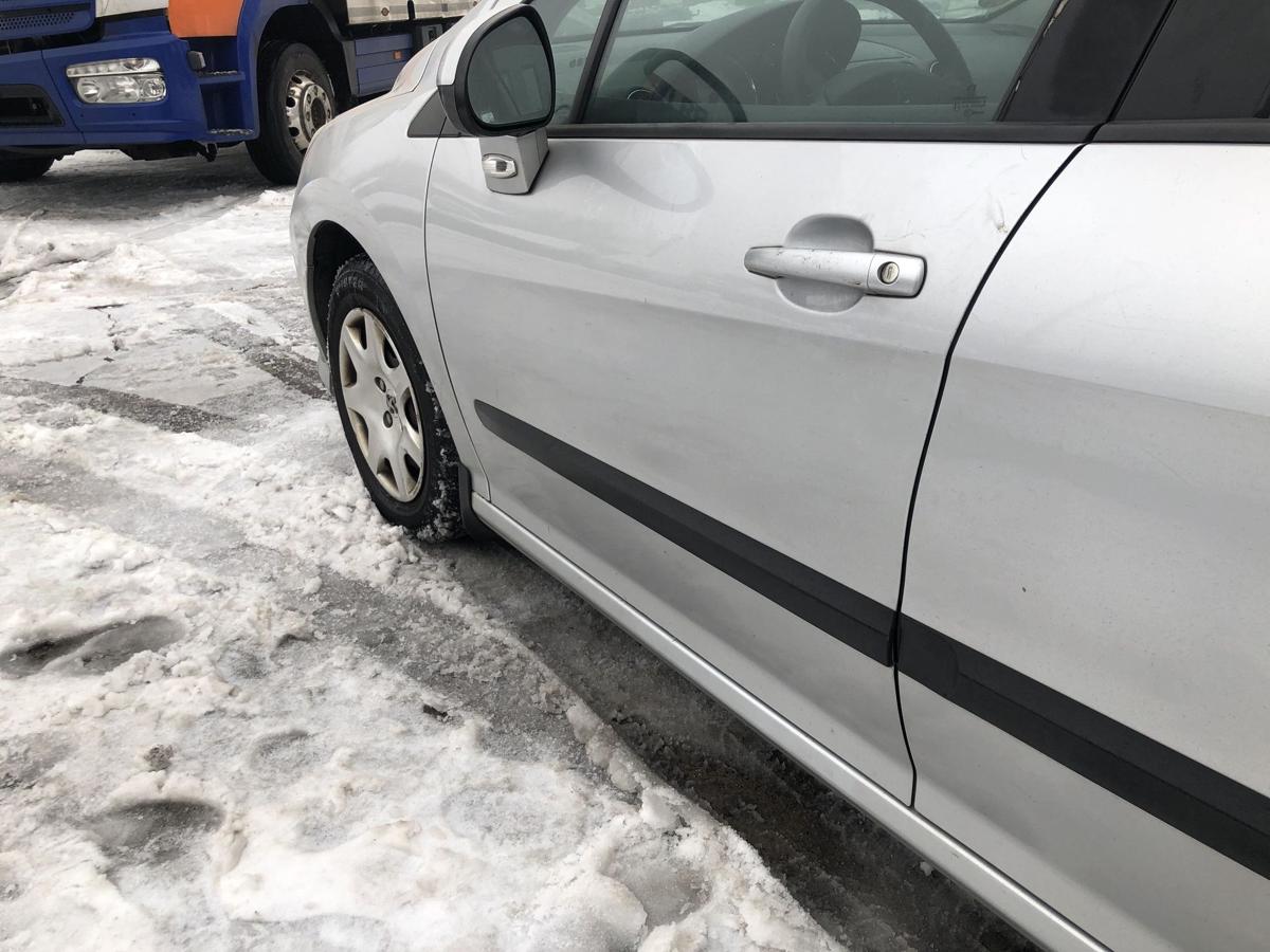 Peugeot 308 SW 4E 4H T&uuml;r vorn links Fahrert&uuml;r Rohbau EZR Gris Aluminium Metallic