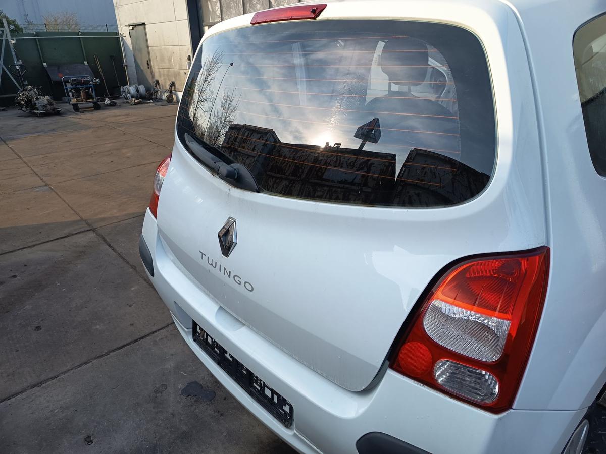 Renault Twingo II original Heckklappe mit Scheibe 369 Arktiswei&szlig; Bj 2009
