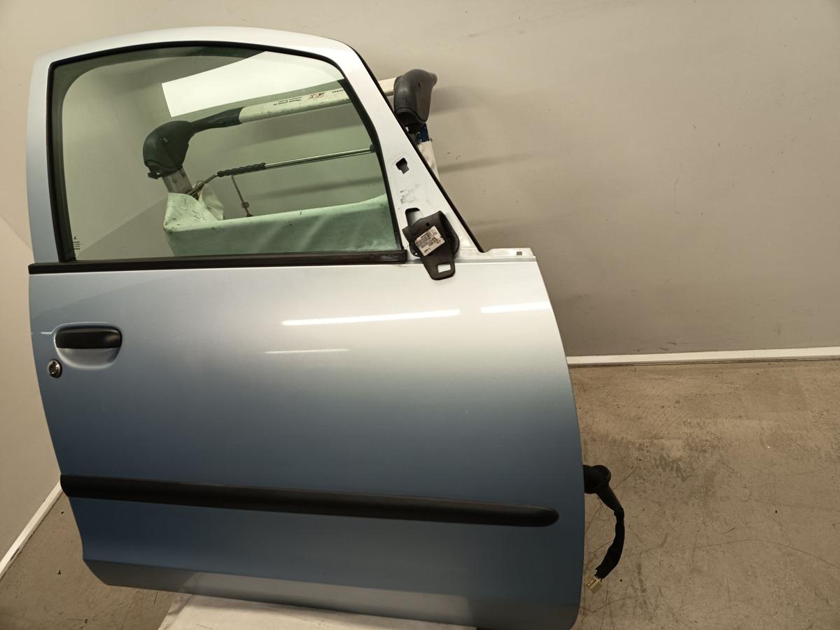 Mitsubishi Colt VI Z30 original Tür vorn rechts Beifahrer T42 Aquablau Bj 2005