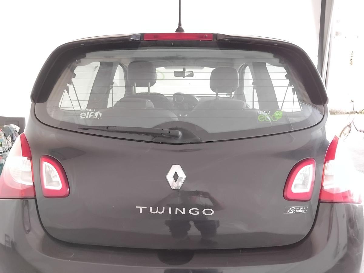 Renault Twingo 2 Facelift Heckklappe schwarzmet. NV676 mit Scheibe BJ2014