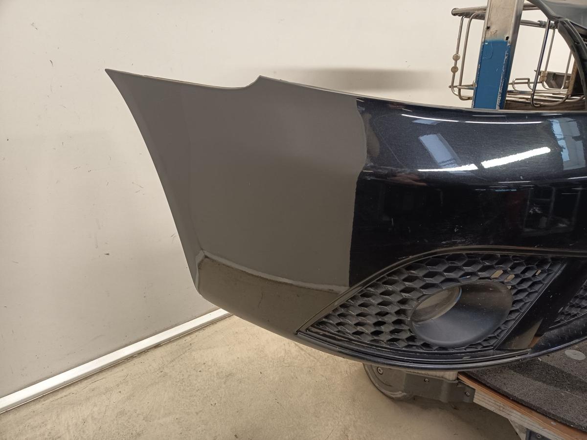 Seat Ibiza 6L original Sto&szlig;stange vorne LC9Z schwarz Facelift Baujahr 2007