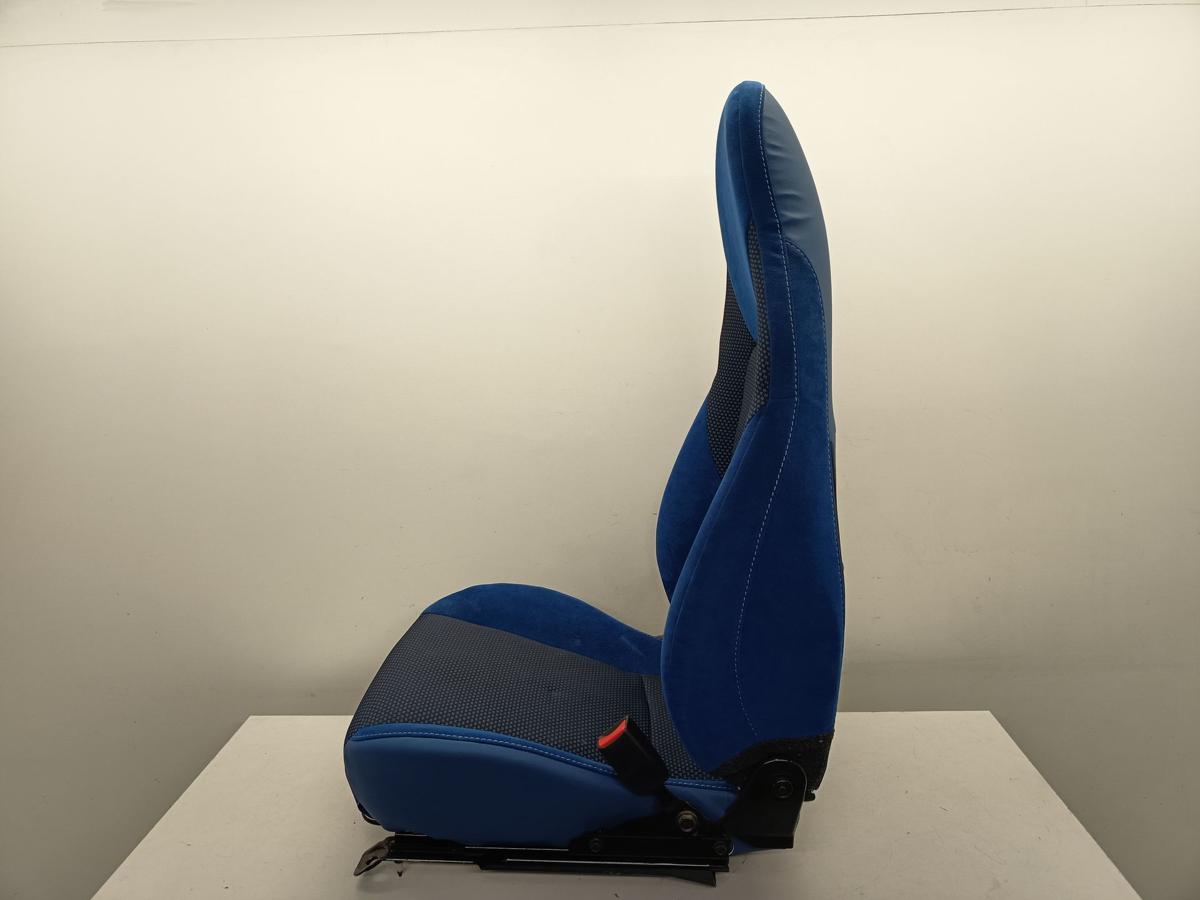 Mazda MX-5 NB orig Sitz vorn rechts Beifahrer Leder Alcantara Cabrio Blau Bj03