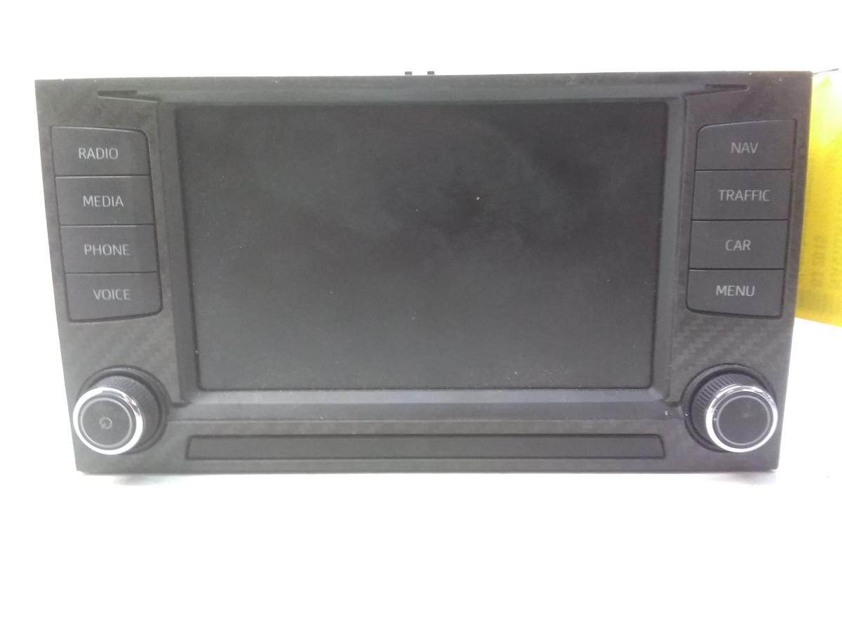 Seat Leon ST 5F original Display Bildschirm Navigation Radio 5F0919604A BJ2015