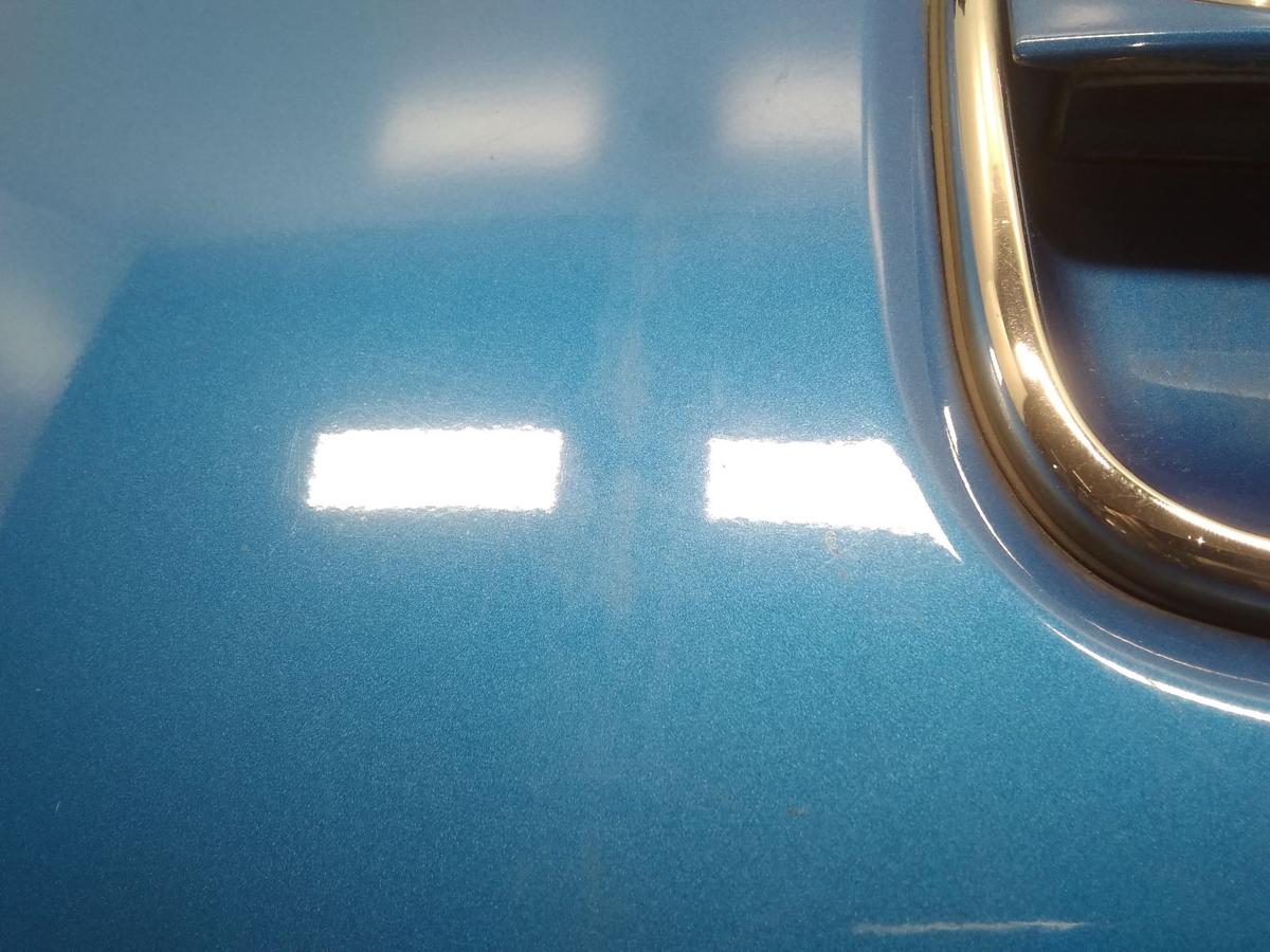 Hyundai i10 Heckklappe blaumetallic DE alpineblue mit Heckscheibe Bj.2010