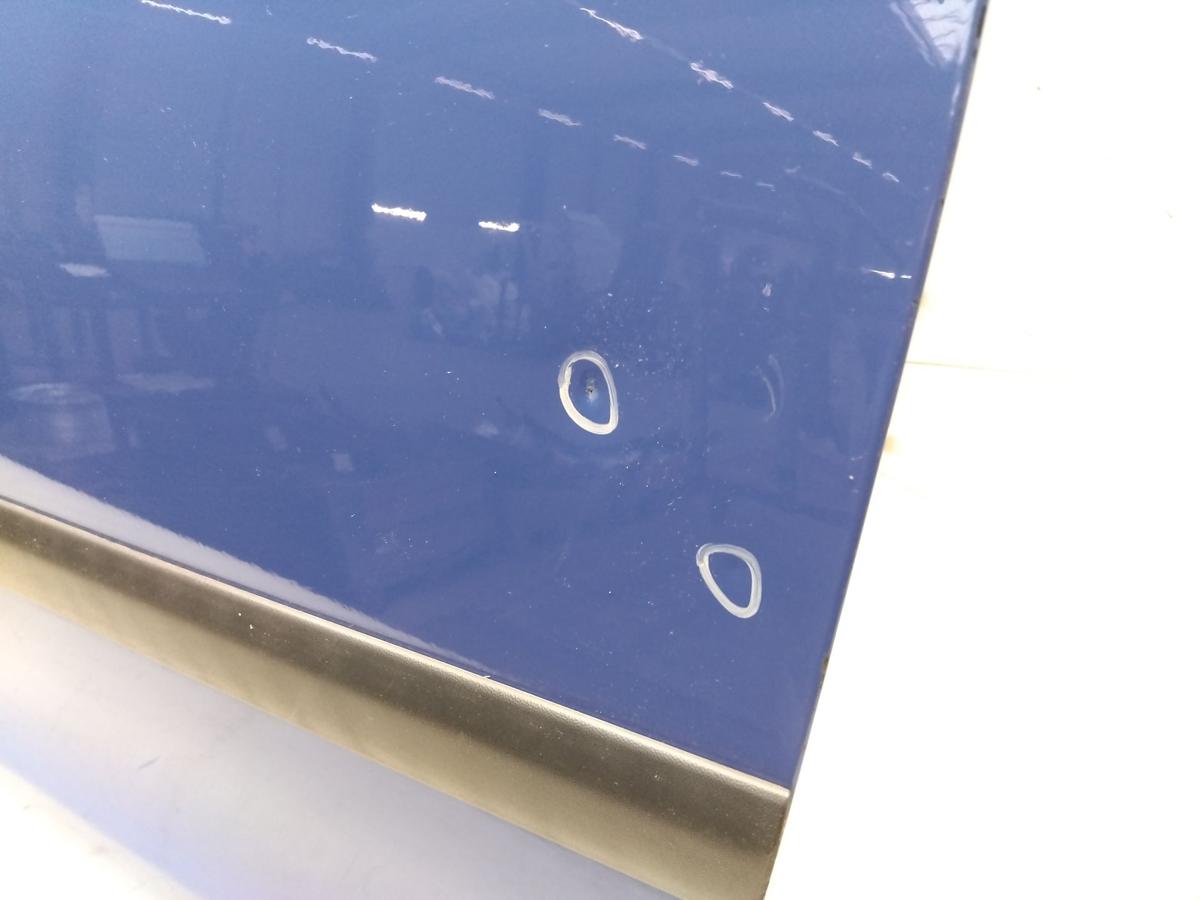 VW Polo 9N3 T&uuml;r vorn links Fahrert&uuml;r 3-T&uuml;rer summerblue LA5F Bj.2009