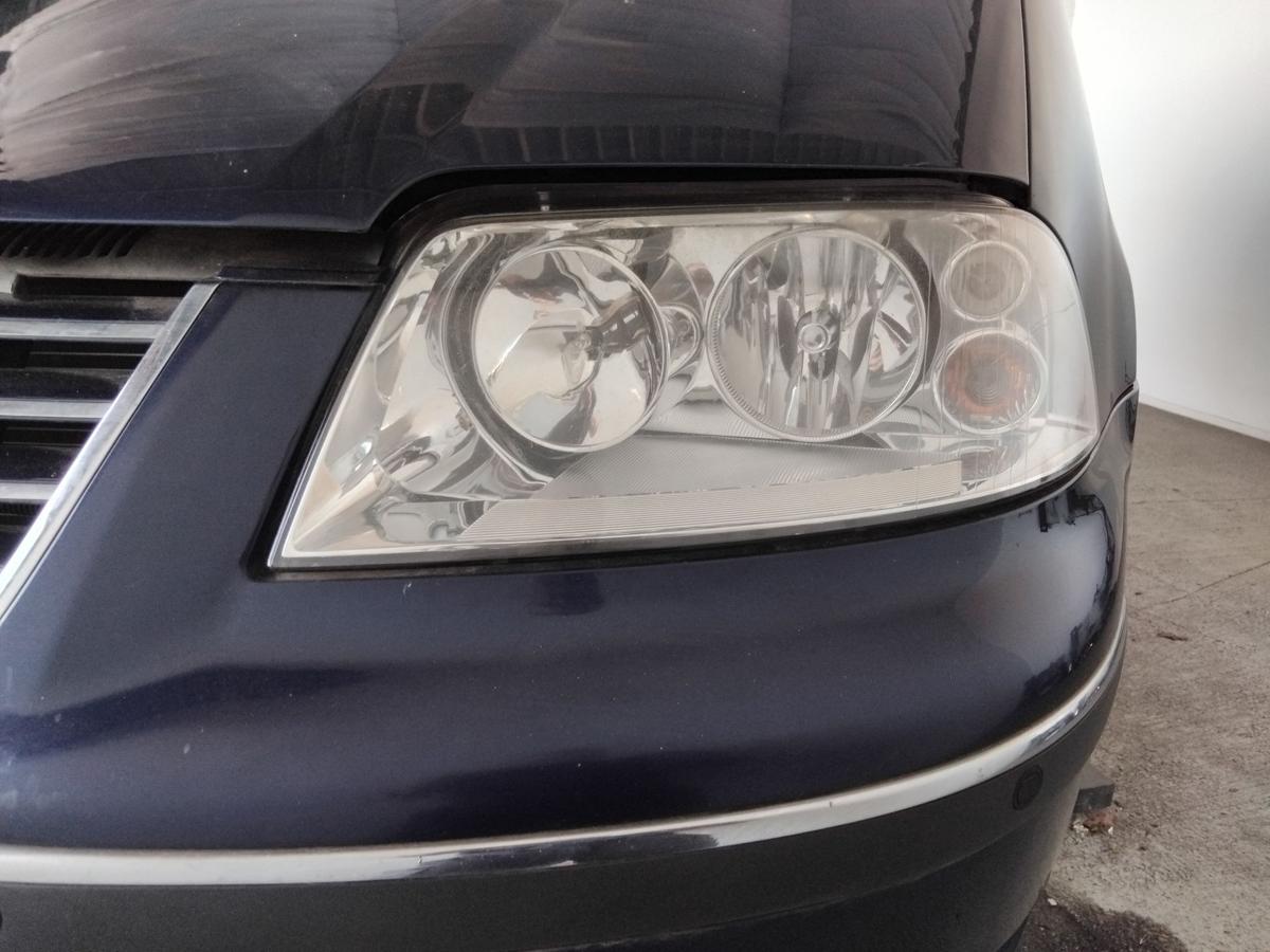 VW Sharan 7M original Scheinwerfer links Halogen mit LWR Facelift BJ2009