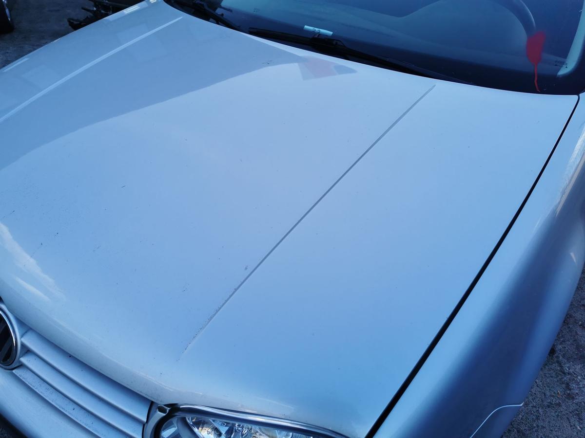 VW Golf IV 4 1J Motorhaube Haube Klappe Deckel Bonnet vorn LA7W Reflexsilber Met