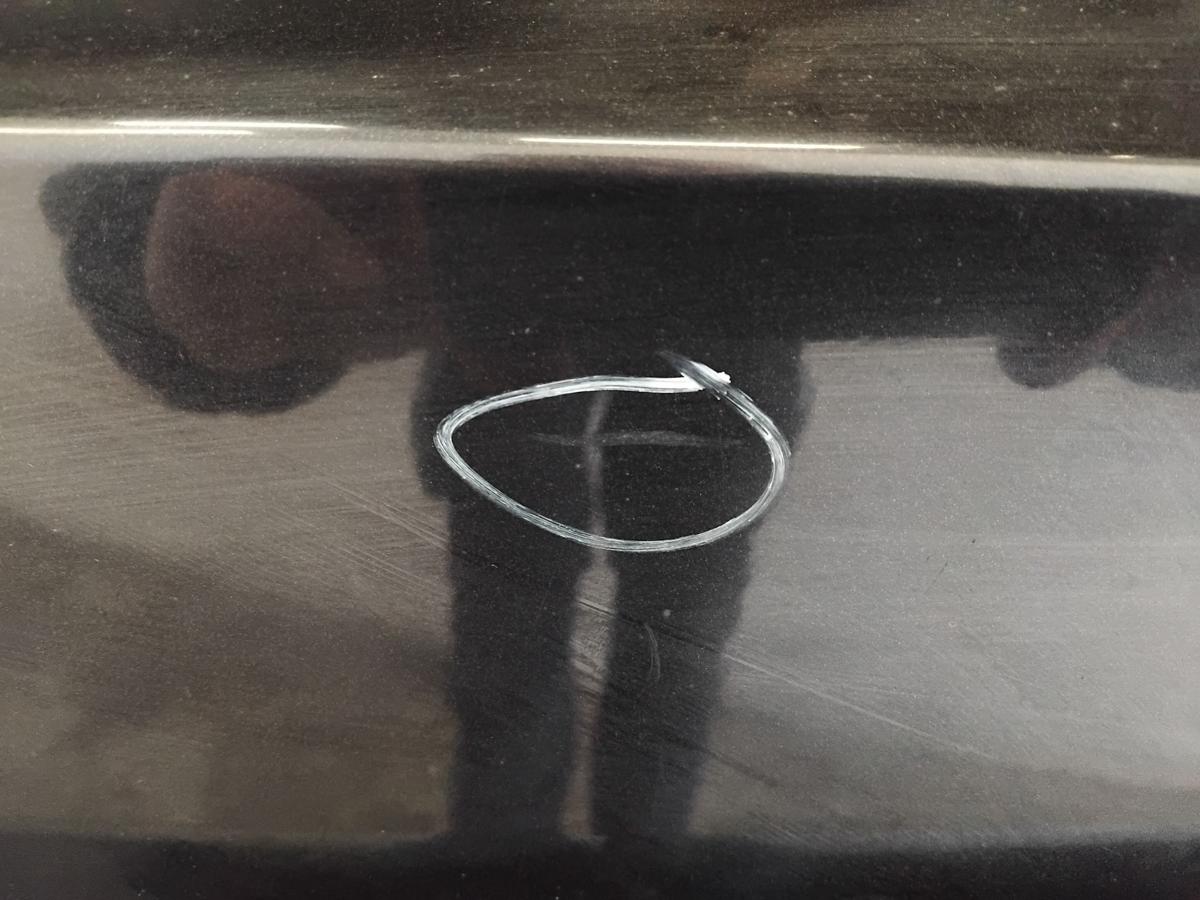 Skoda Roomster 5J Heckklappe LF9R Blackmagicmetallic mit Heckscheibe BJ2008