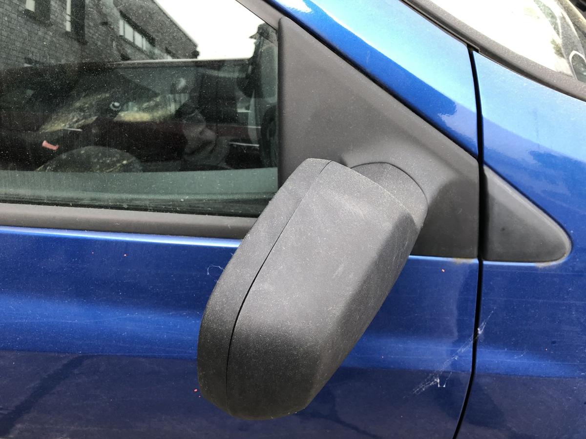 Renault Clio 3 Typ BR Au&szlig;enspiegel rechts Spiegel R&uuml;ckspiegel manuell unlack