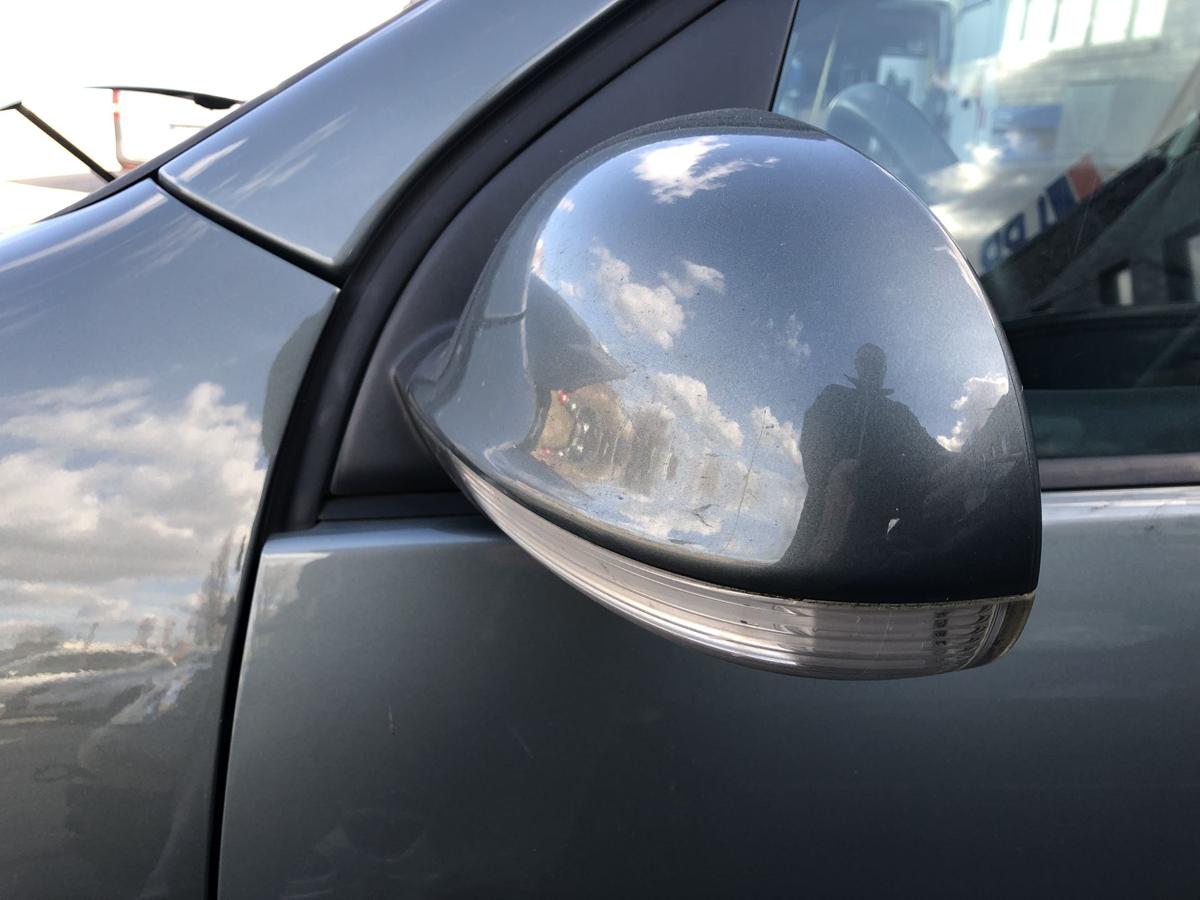 VW Golf 5 V 1K Au&szlig;enspiegel links R&uuml;ckspiegel Seitenspiegel elek LA6Q Sagegreen