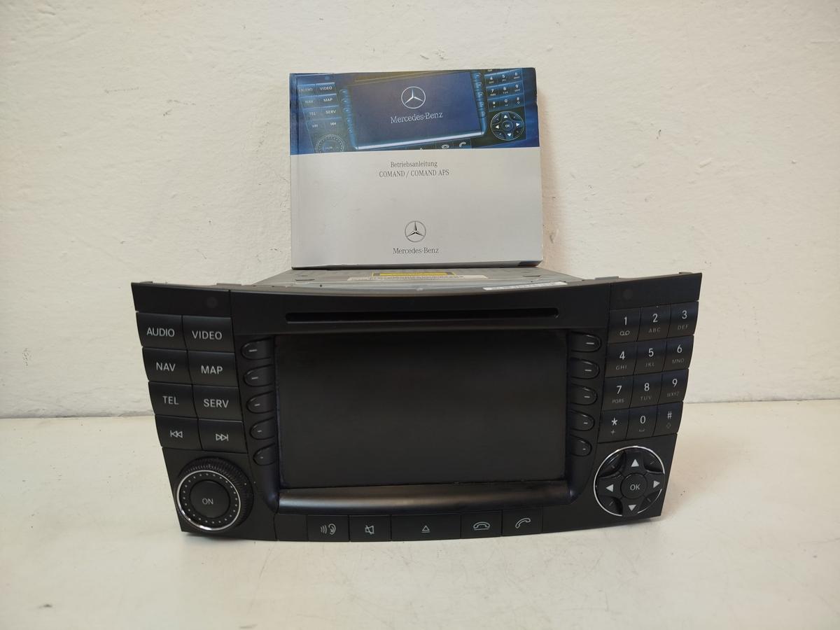 Mercedes E Klasse W211 S211 Mopf Radio Navi Command APS !!STECKERART PR&Uuml;FEN!!
