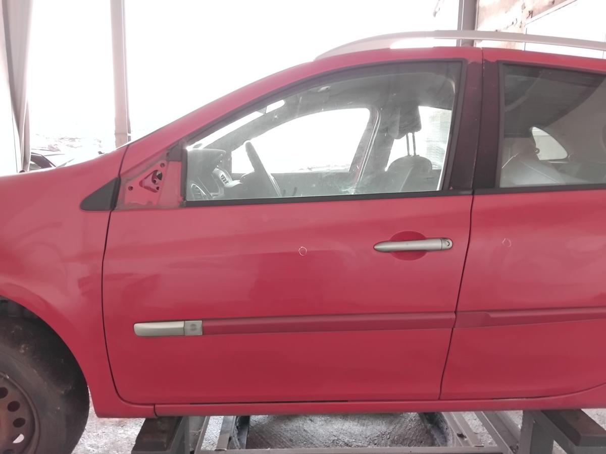 Renault Clio 3 Tür vorn links Fahrertür OV727 spanisch rot Grandtour BJ2009