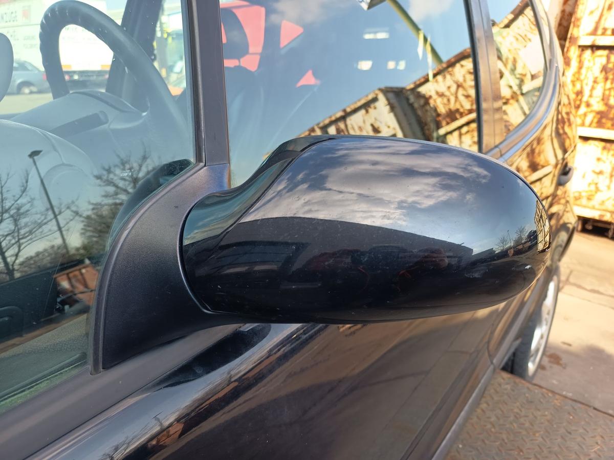 Mercedes A-Kl. W168 orig Aussenspiegel links elektrisch 696 Nachtschwarz Bj 1999