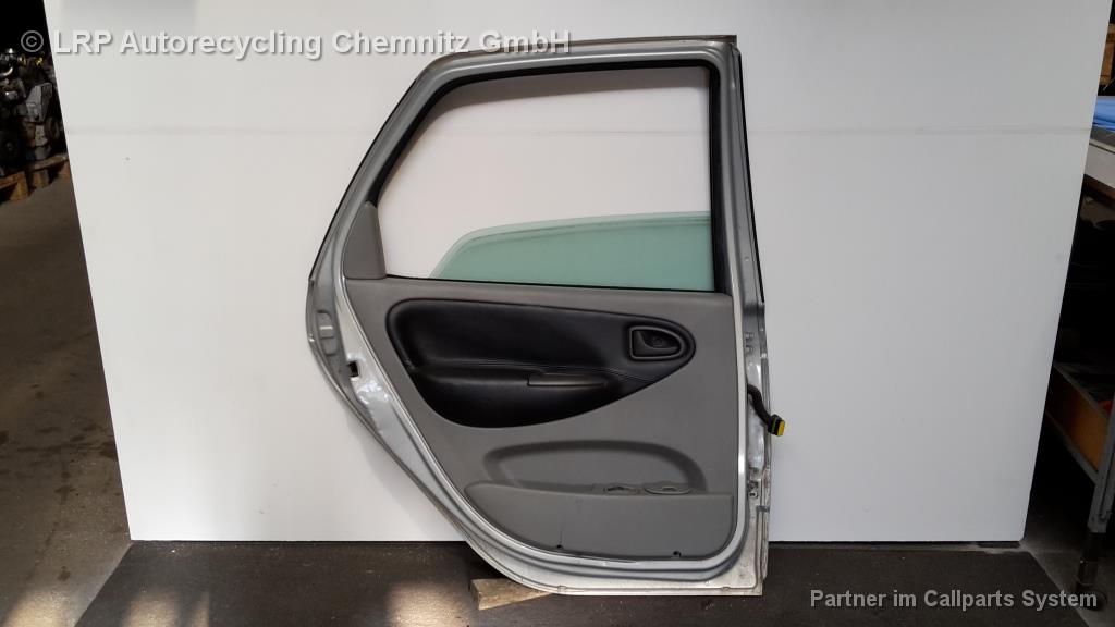 Renault Scenic RX4 BJ 2001 Tür hinten links Silber