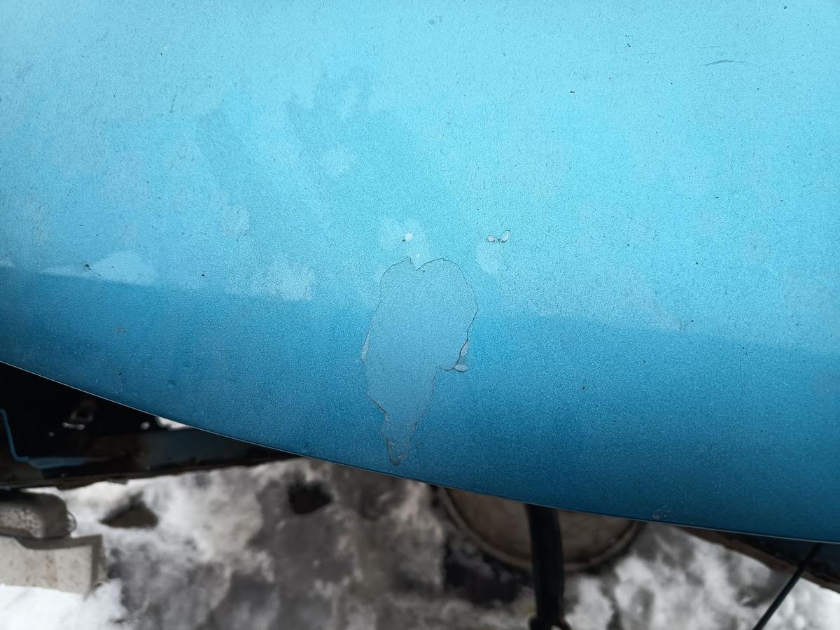 Mazda 2 DE original Motorhaube 40E Faroblau Facelift Baujahr 2010