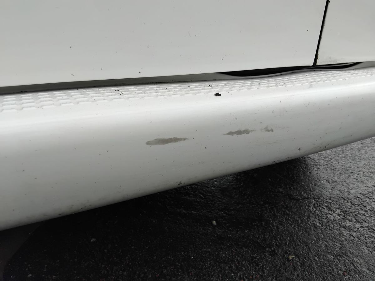 VW T4 original Stoßstange Stossfänger hinten Facelift BJ1998 L902 Grauweiss