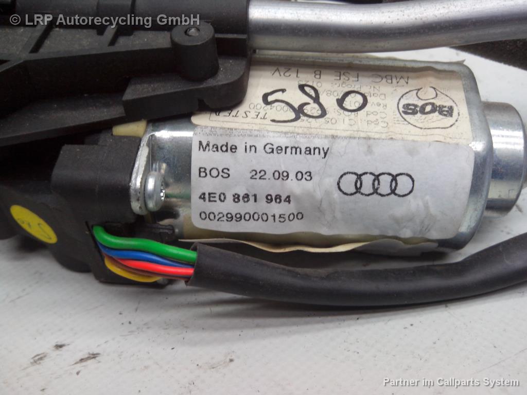 Audi A8 4E original Hebemotor Sonnenrollo hinten rechts Bj.2004