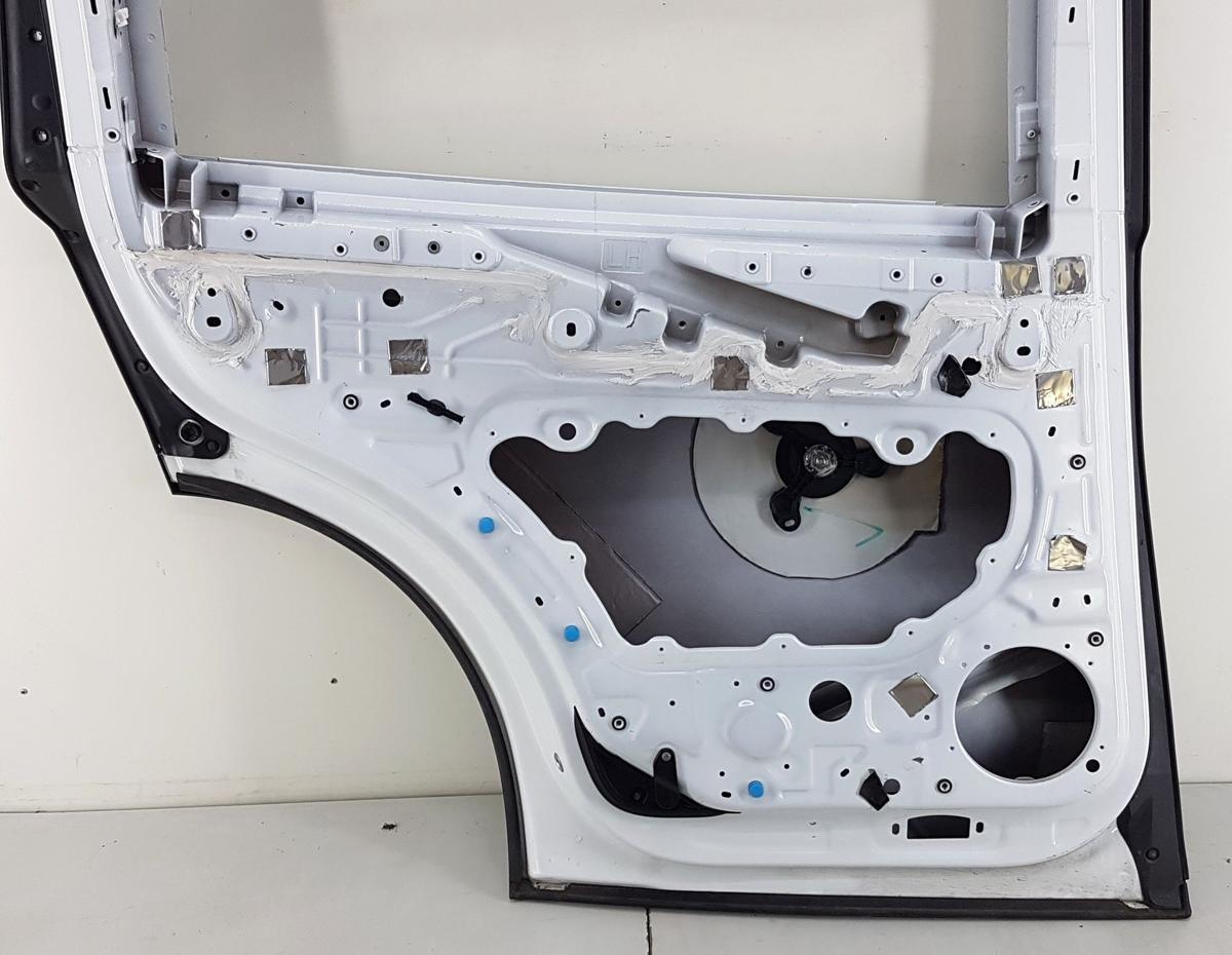 Tesla Model X T&uuml;r hinten links PPSW White Water Pearl Bj22 Falcon Wing Doors