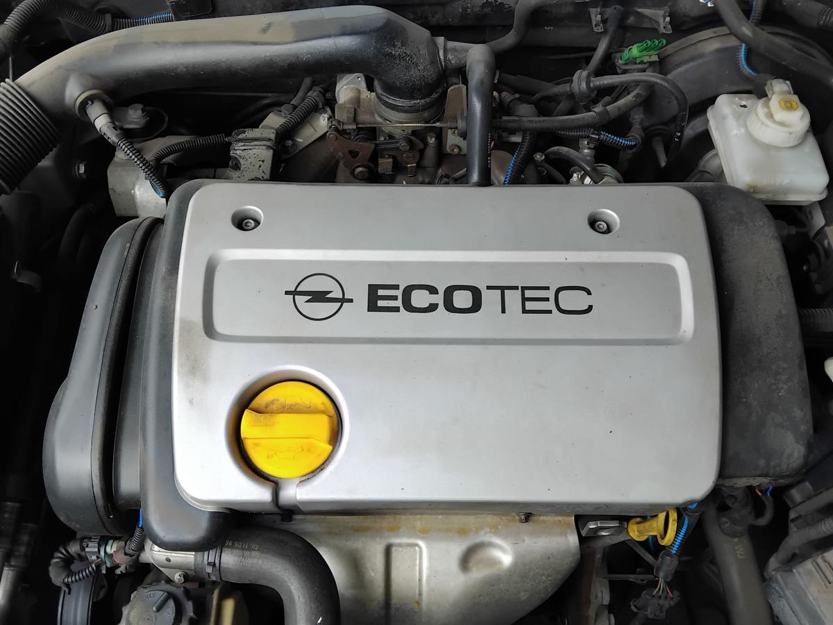 Opel Vectra B Motor Engine X16XEL 1.6 74kw mit Test 116896km BJ1998