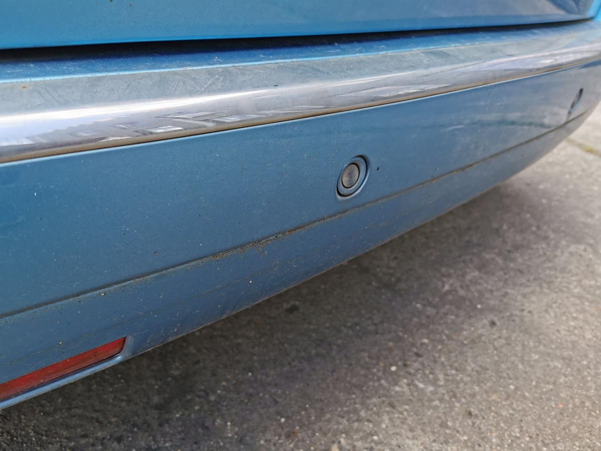 Citroen C4 Picasso U Stossfänger Stossstange Bumper hinten PDC KNY Blau Tivoli