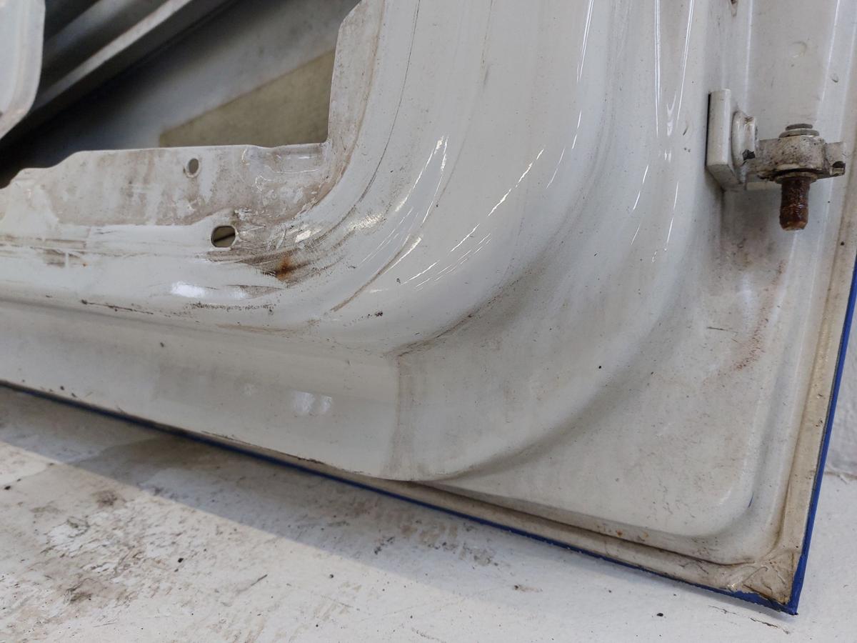 Seat Ibiza 6J Fahrert&uuml;r T&uuml;r Autot&uuml;r Rohbaut&uuml;r vorn links blau 3trg TEXT BILDER