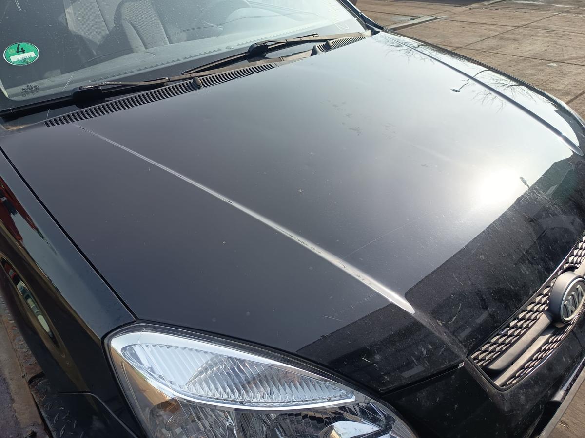Kia Rio II original Motorhaube Klappe Deckel vorn Front Midnight Black Bj 2009