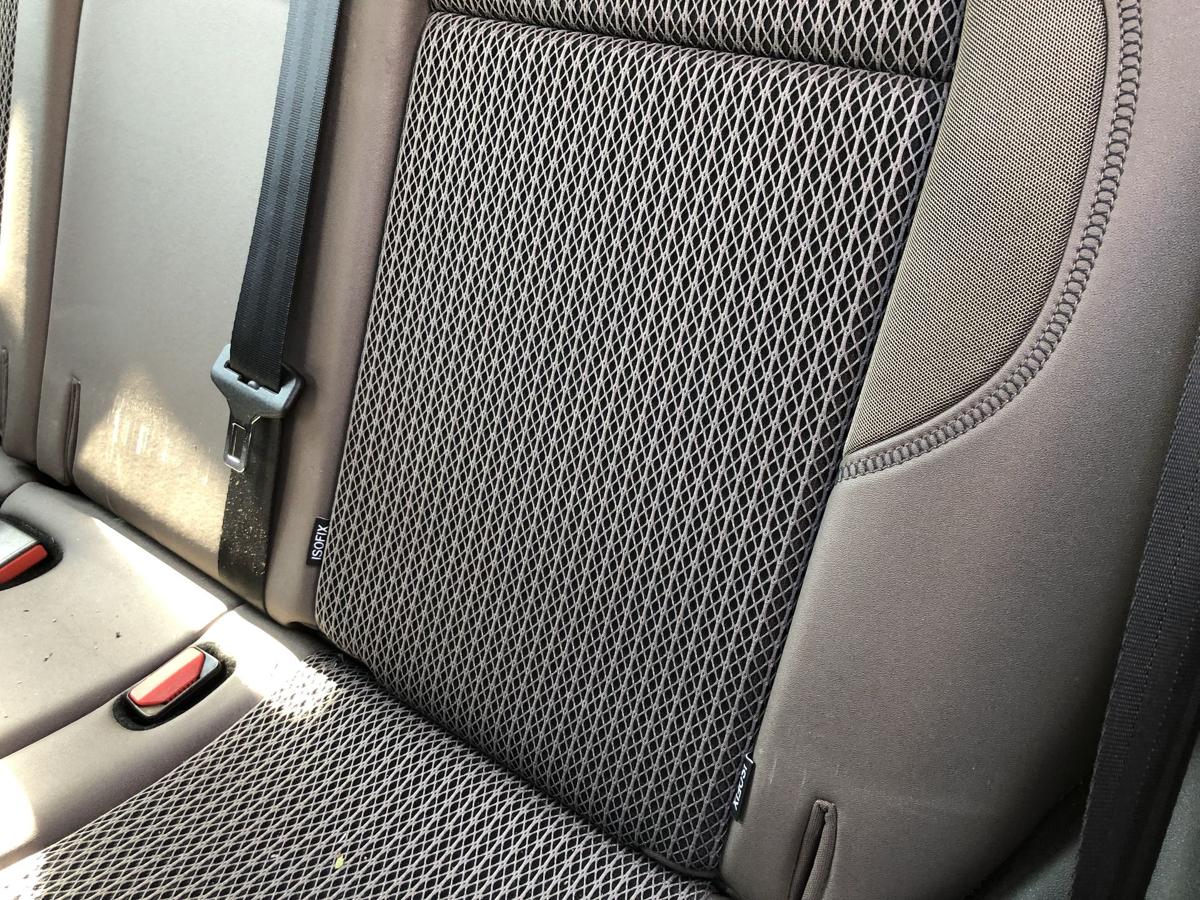 Peugeot 2008 I CU Rücksitzbank Rücksitz Sitzbank Rückbank Kunstleder braun Stoff