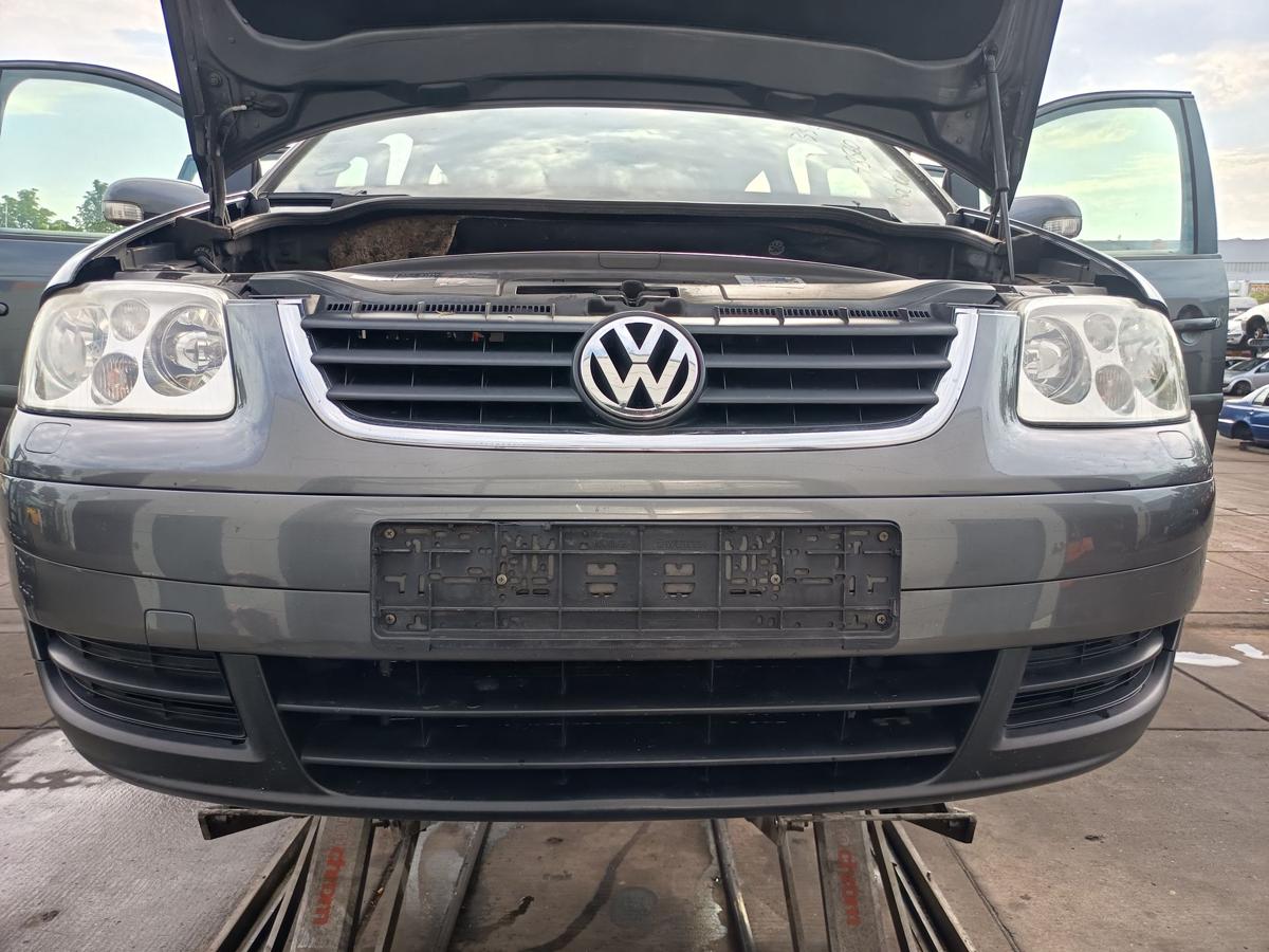 VW Touran 1T original Sto&szlig;stange F&auml;nger vorn Front D7X Platingrau Bj 2006