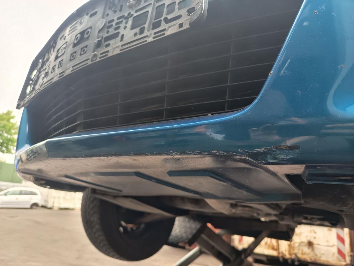 Opel Tigra Twintop original Sto&szlig;stange F&auml;nger vorn Front Z21H Antiguablau Bj 07