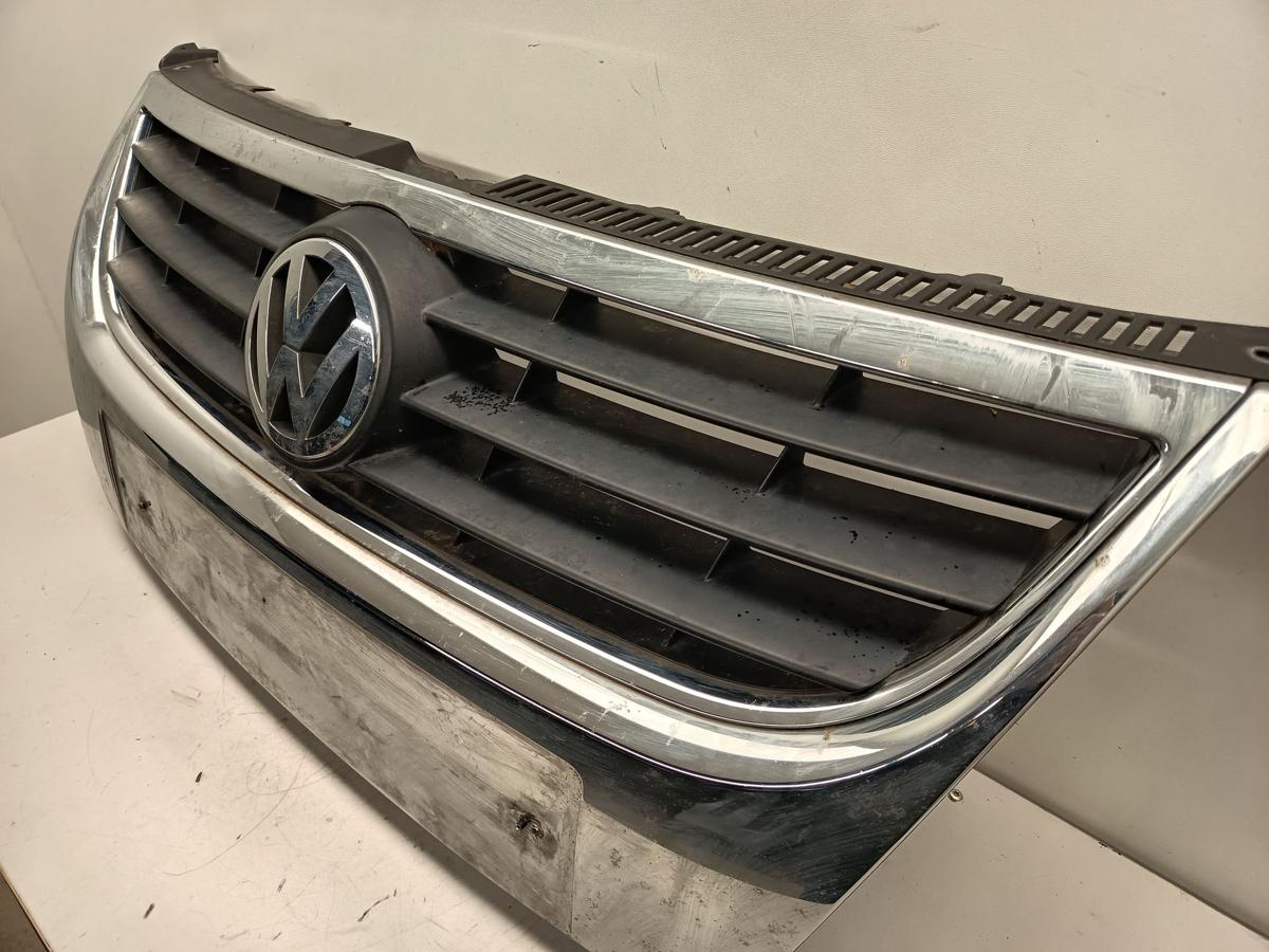 VW Touran 1T3 GP original K&uuml;hlergrill Frontmittelteil Chrom Bj 2010