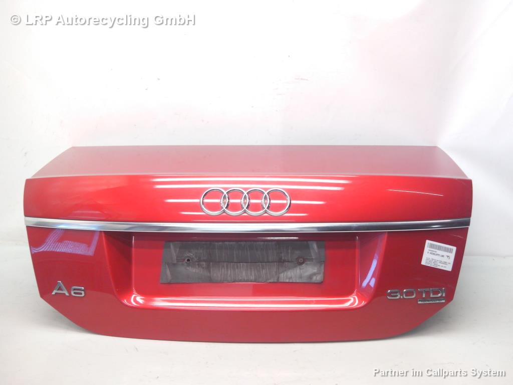 Audi A6 C6 4F original Heckklappe Limousine LZ3G rotmetallic BJ2004