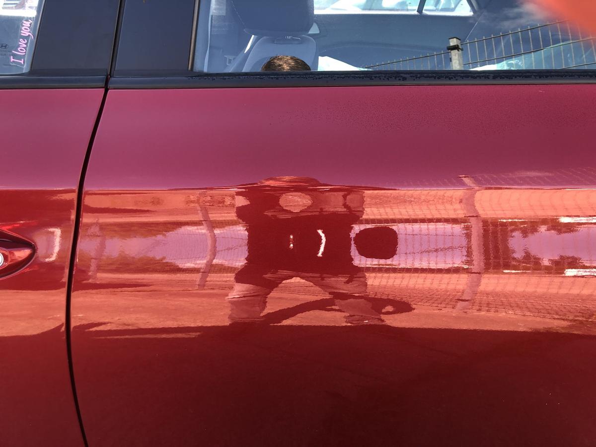 Hyundai i20 GB T&uuml;r hinten links Fondt&uuml;r nur 5 t&uuml;rer im Rohbau Passion Red OR