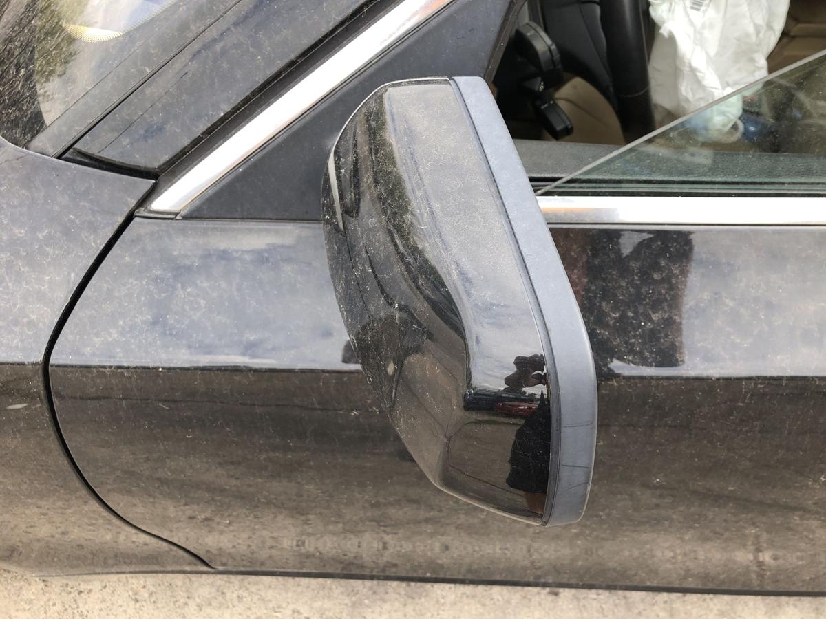 BMW 5er E60 LCI Au&szlig;enspiegel links Spiegel elek anklapp abblend 475 schwarz