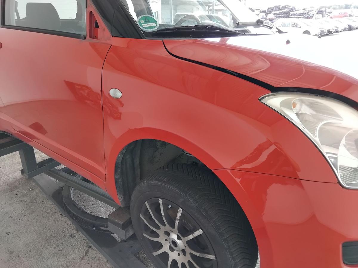 Suzuki Swift 4 MZ original Kotfl&uuml;gel vorn rechts rot uni ZCF Bright Red 5 BJ2008