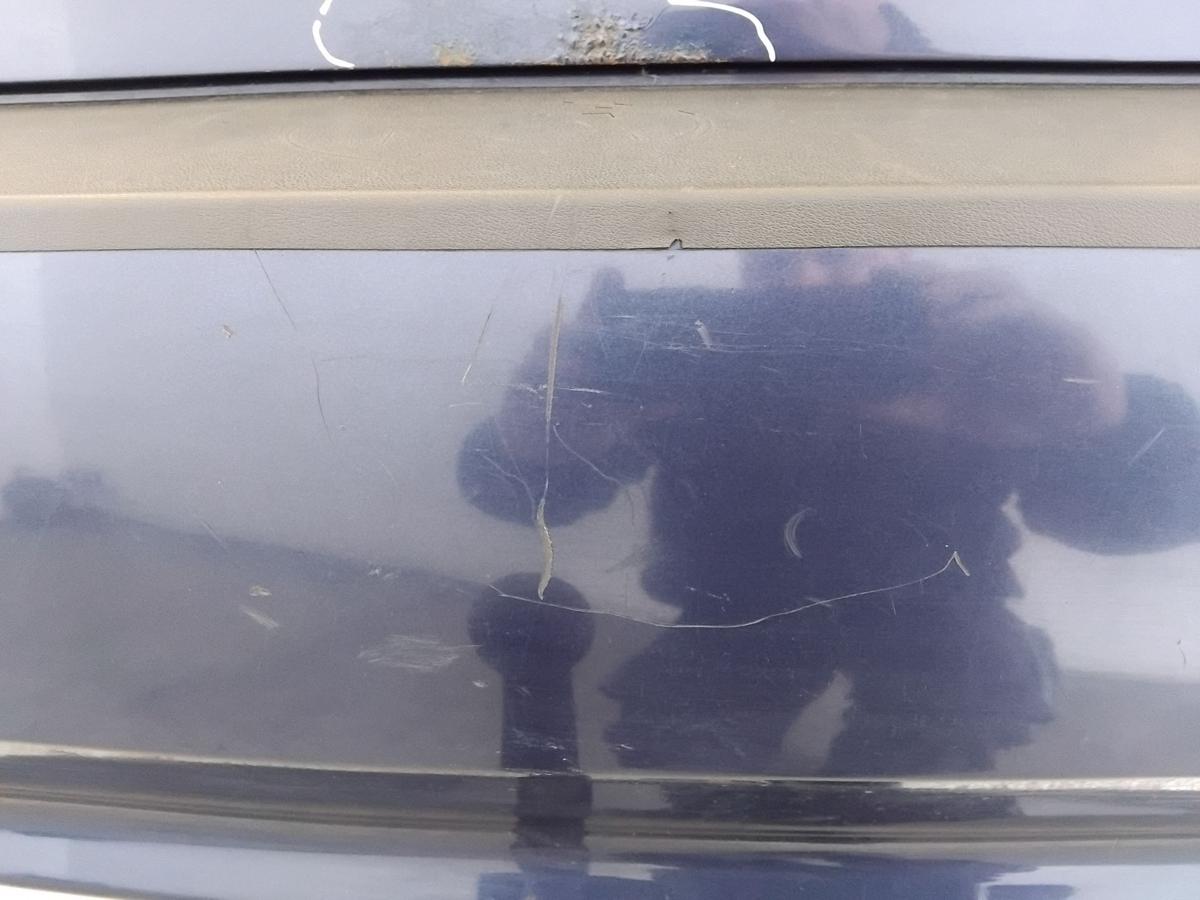 Kia Carens II original Stossf&auml;nger Sto&szlig;stange hinten 1C Imperial Blue BJ2002