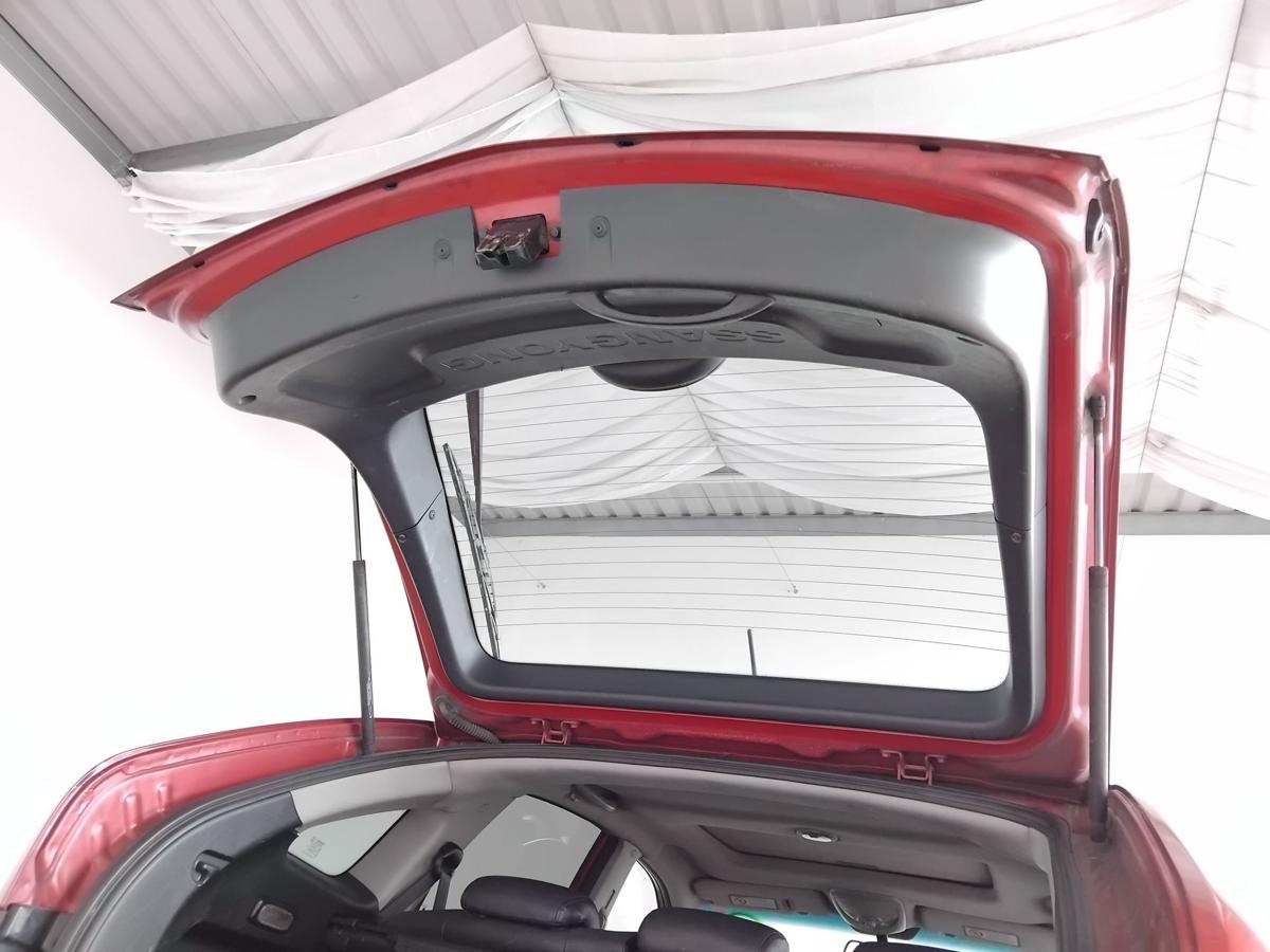 Ssangyong Actyon SUC Heckklappe RAD scandal red perl. mit Scheibe BJ2007