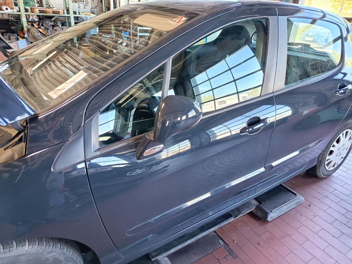 Peugeot 308I original T&uuml;r vorne links KTG Hurricane Grau Baujahr 2008
