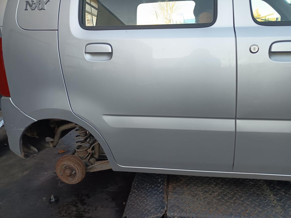 Opel Agila A original Tür hinten rechts Z157 Silber Bj 2002