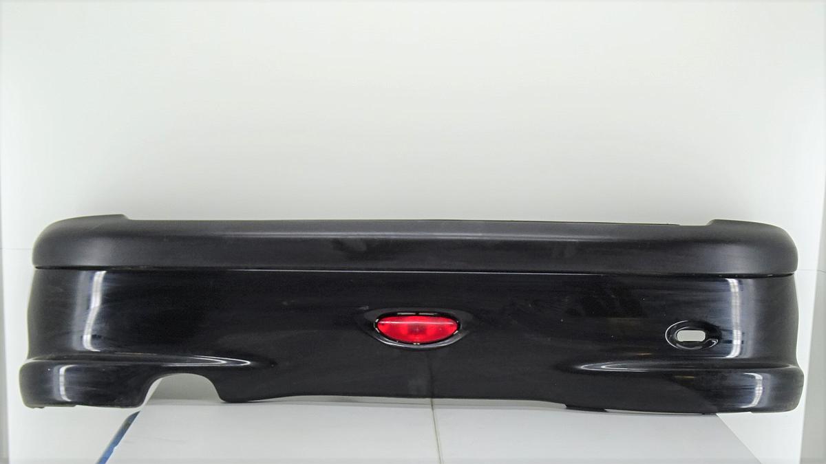 Peugeot 206 2C BJ2002 Stoßstange Stoßfänger hinten in schwarz 9625077877 bis 2003