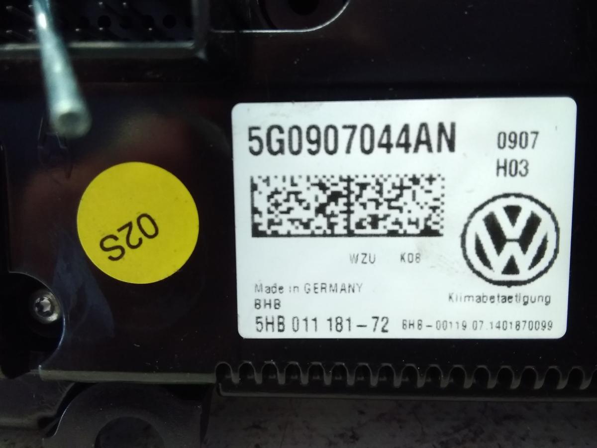 VW Golf VII orig Klimabedienteil Sitzheizung Klimaautomatik 5G0907044AN BJ2014