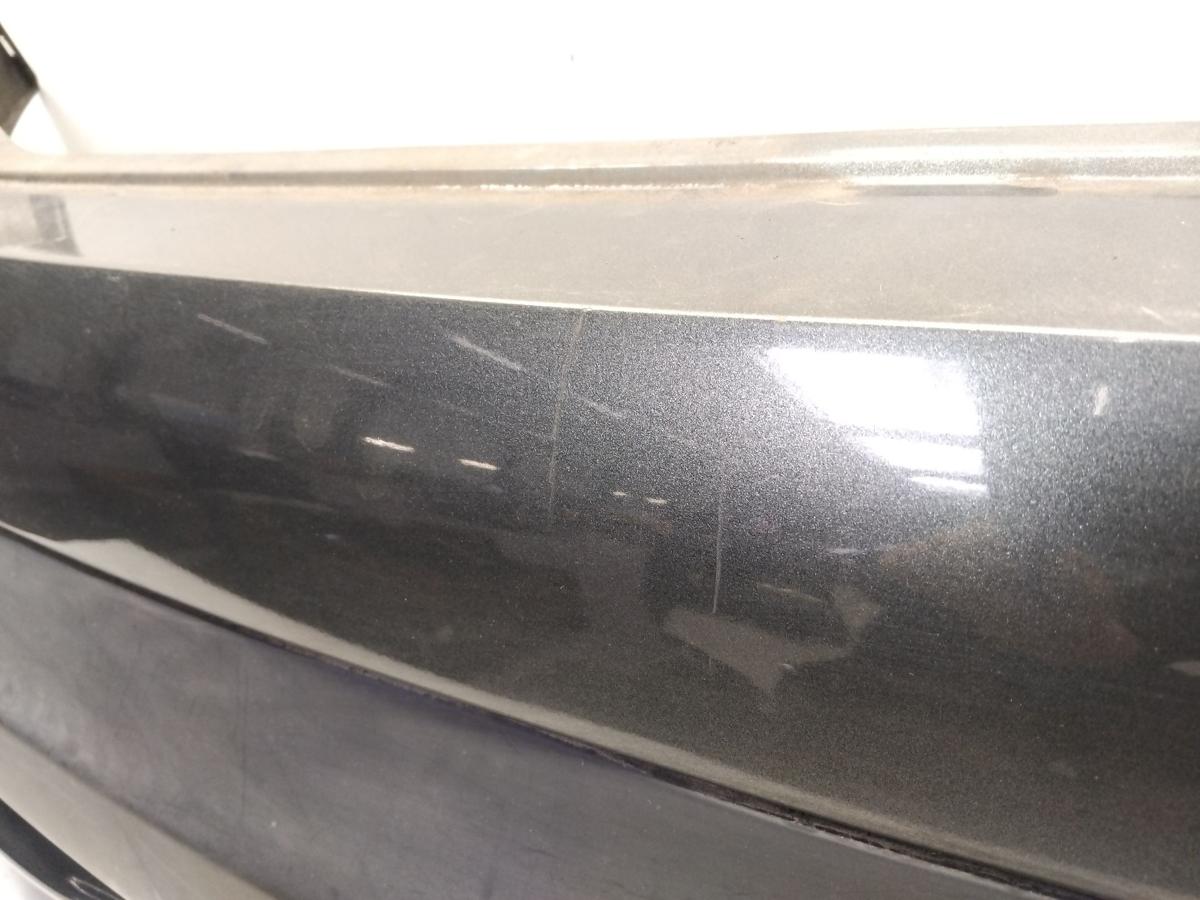 Peugeot 207 WA orig Sto&szlig;f&auml;nger Sto&szlig;stange hinten Flie&szlig;heck BJ2010 EZQ Manitobagrau